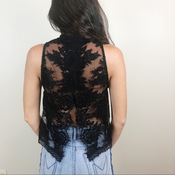 Free People Tied to You Lace Back Camisole - Picture 3 of 7